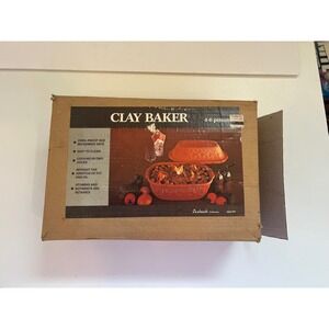 Scheurich West Germany Clay Baker 847 Terracotta Roaster 4-6‎ Person Oven Proof